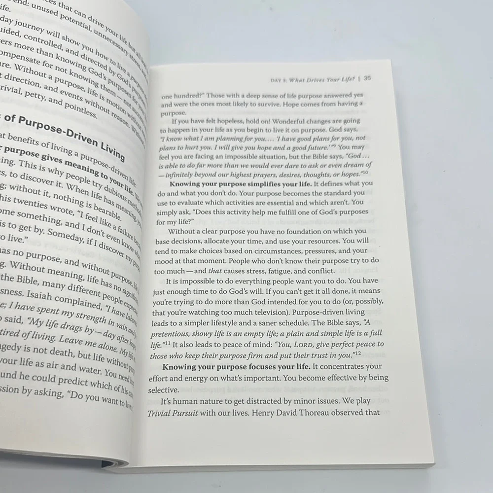 The Purpose Driven Life Book by Rick Warren - Picture 5 of 6